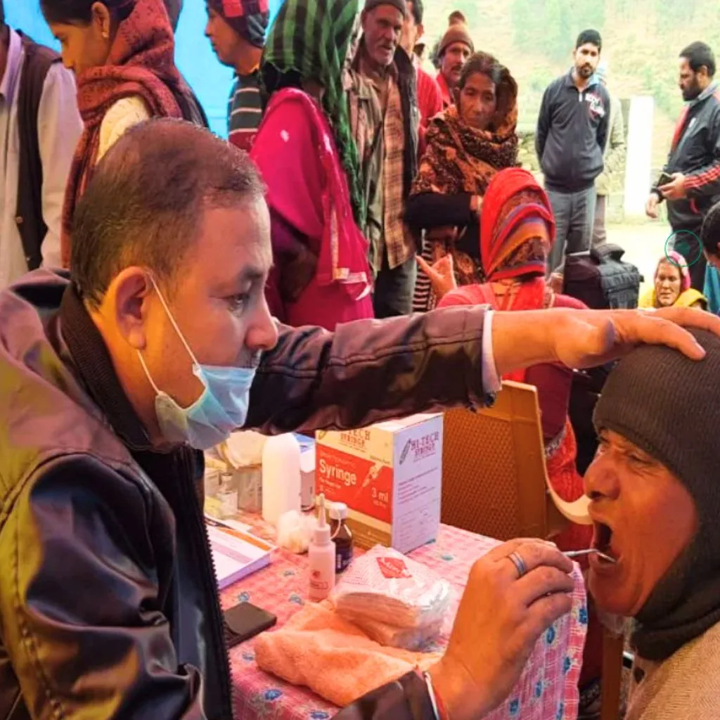 PlanCare dental hygiene camp in a rural village