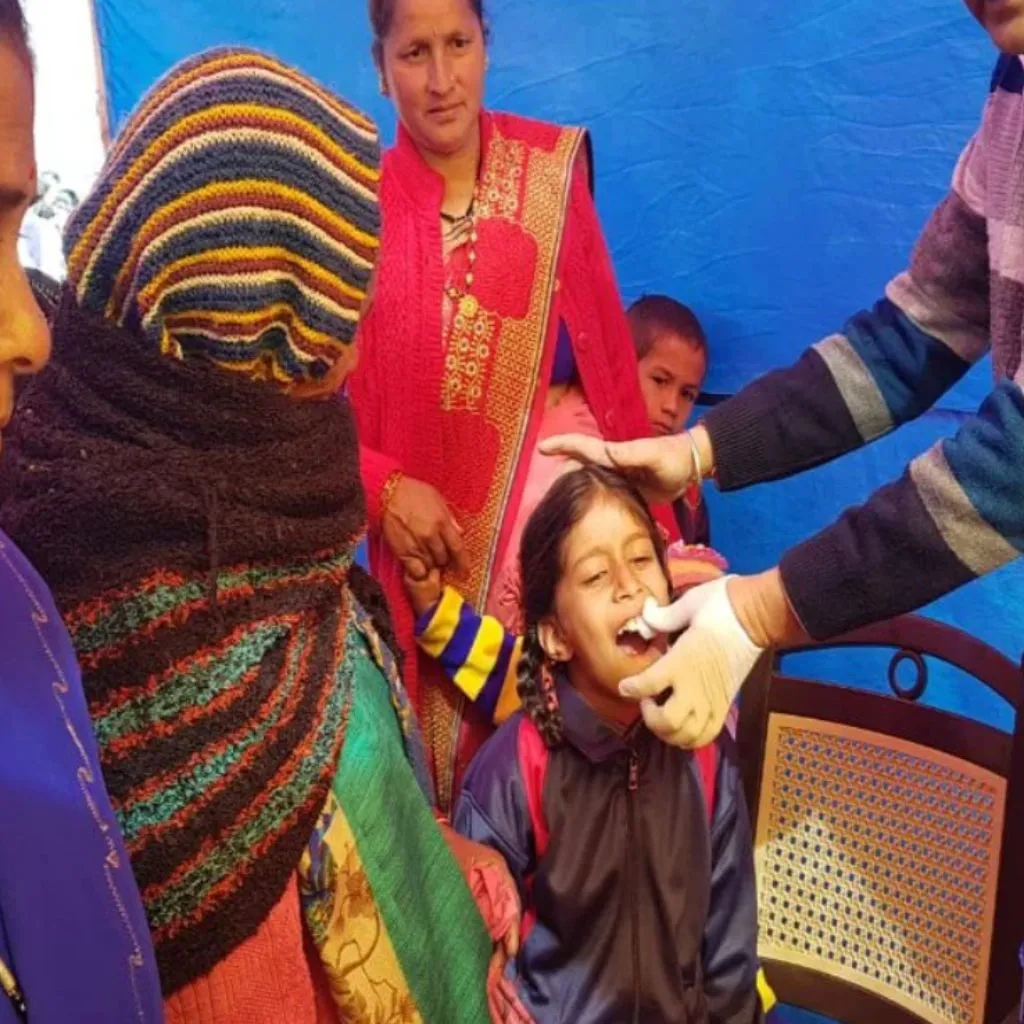Interactive dental hygiene education for rural children