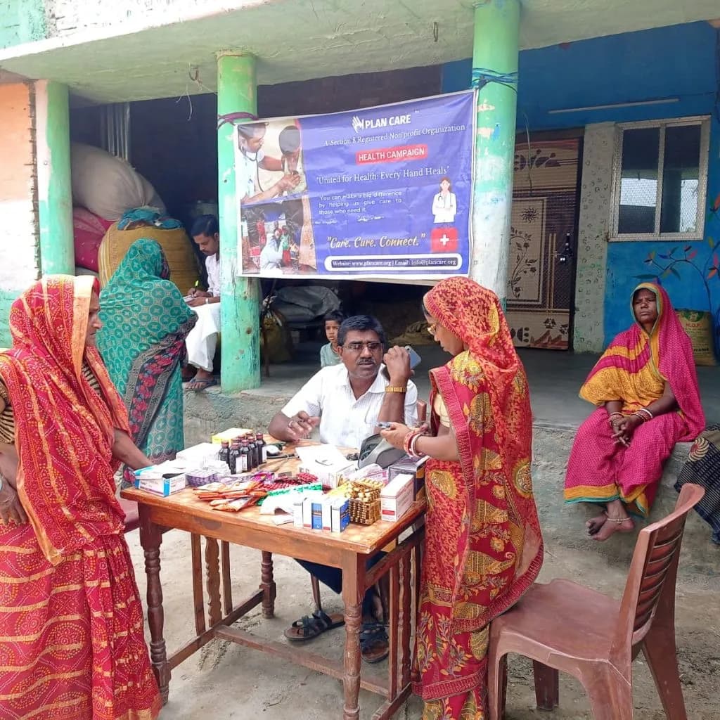 PlanCare's strategic health camp planning process