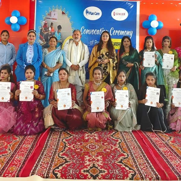 Women empowerment through sewing training